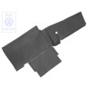 Original VW Sound Absorb.For Wheel Housing Black - 255863666 041