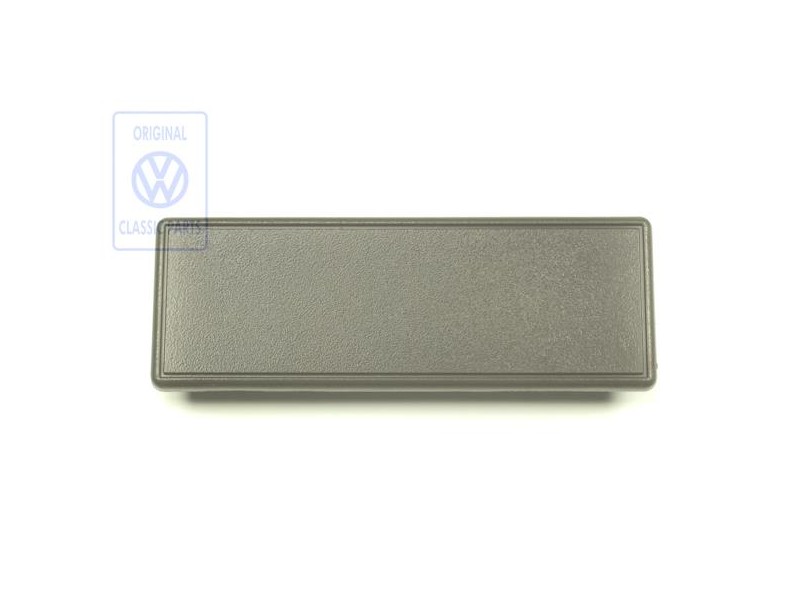 Original VW Trim For Radio Aperture Saddle Brown - 251857233 90V