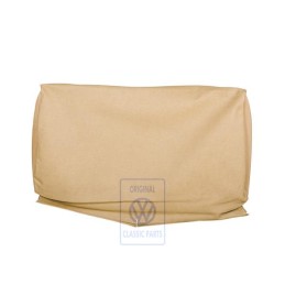 Original VW Backrest Cover Leatherette Saiga Beige - 253883455 TQ9