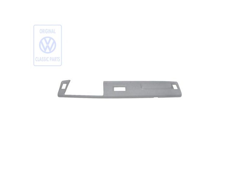 Original VW Dash Cover Light Grey - 255857171 3BX