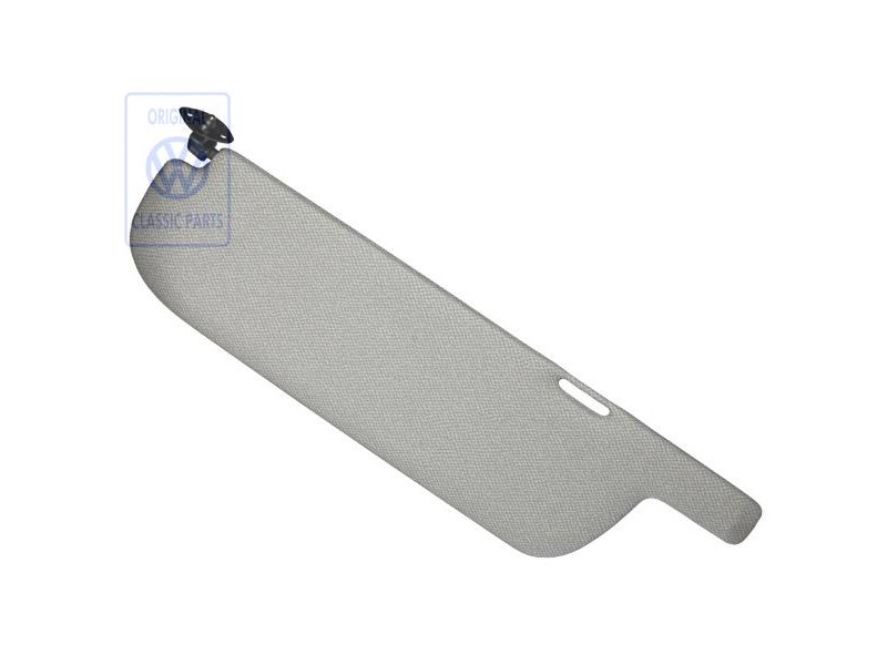 Original VW Sun Visor Without Mirror Smoke Grey - 255857551 1AX