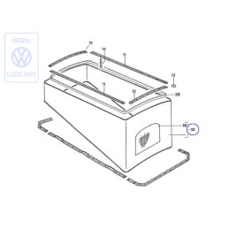 Original VW Bellows - 255070733A