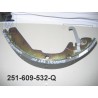 Original VW Brake Shoe With Lining And Adjusting Lever - 251609532Q