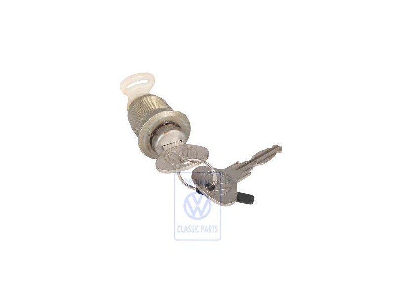 Original VW Lock With Lock Cylinder And Keys - 251813871