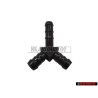 Original VW Solenoid Vacum Hose Y Piece 2.5x3.7 - 026133382D