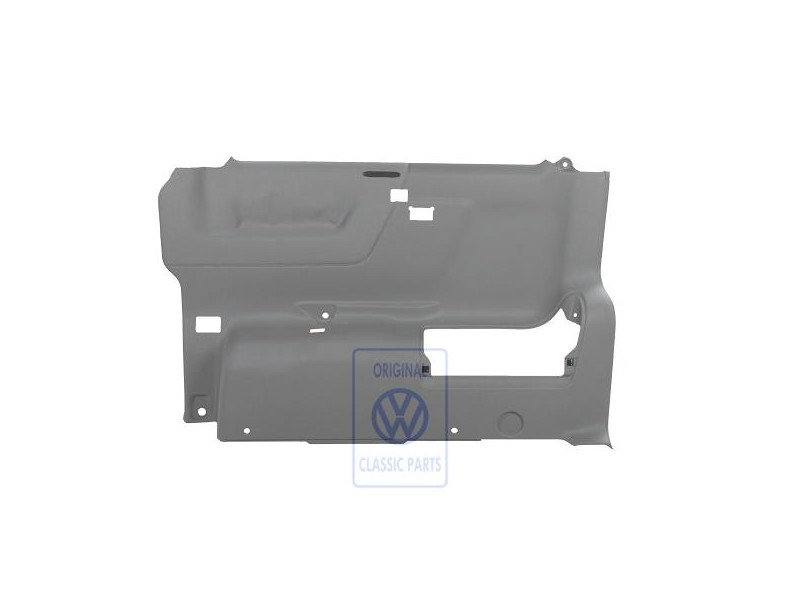 Original VW Side Panel Trim Flannel Grey - 7D0867036BFHUS