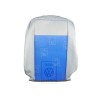 Original VW Backrest Cover Fabric Flannel Grey/Blue - 7D0881805BFPAH