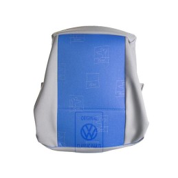 Original VW Seat Covering Fabric Flannel Grey/Blue - 7D0883405AAPAH