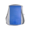 Original VW Seat Covering Fabric Flannel Grey/Blue - 7D0883405AAPAH