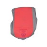 Original VW Seat Covering Fabric Flannel Grey/Red - 7D0883405AAPAN