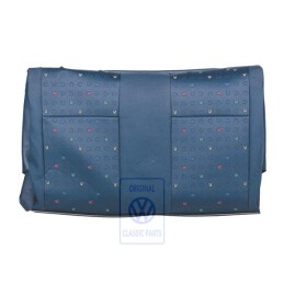 Original VW Backrest Cover Cloth/Leatherette Lagoon - 7D0883455AGHQD