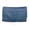 Original VW Backrest Cover Cloth/Leatherette Lagoon - 7D0883455AGHQD