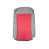 Original VW Backrest Cover Fabric Flannel Grey/Red - 7D0883455BFPAN