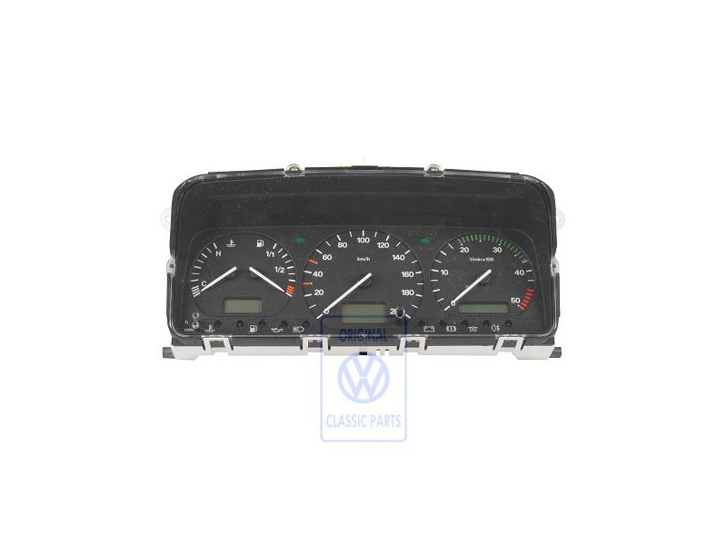 Original VW Combi-Instrument Satin Black - 7D0919862HX01C