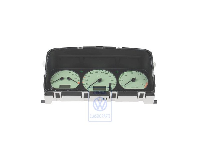 Original VW Combi-Instrument Satin Black - 7D0919863JX01C