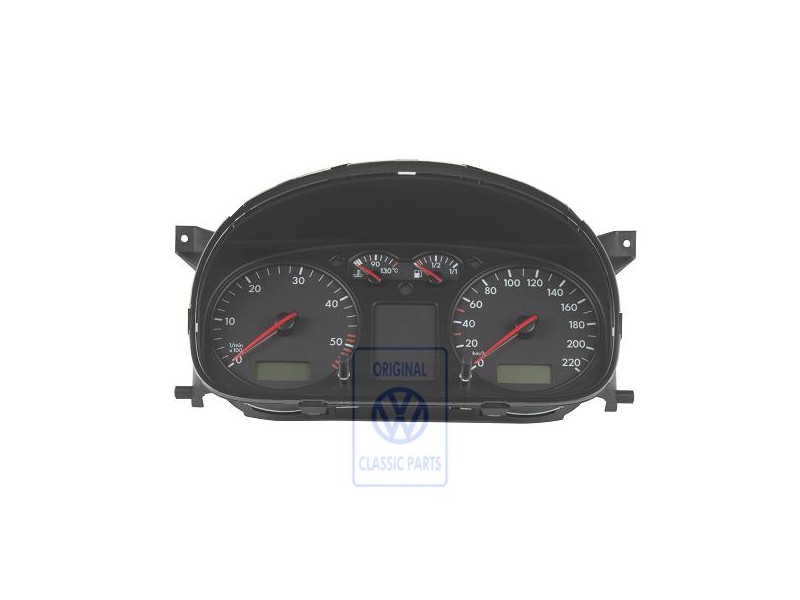 Original VW Combi-Instrument Satin Black - 7D0920820EX01C