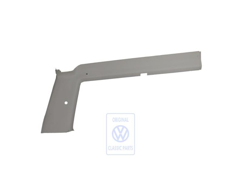 Original VW D-Pillar Trim Pearl Grey - 725867245A 2EN