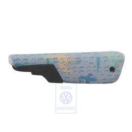 Original VW Armrest Fabric Grey Blue/Cactus - 703881081E FAK