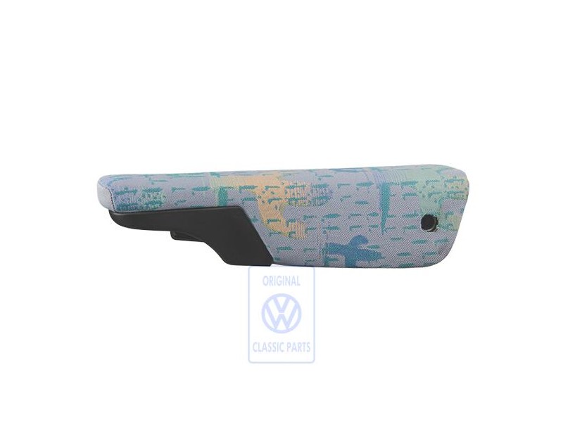 Original VW Armrest Fabric Grey Blue/Cactus - 703881081E FAK