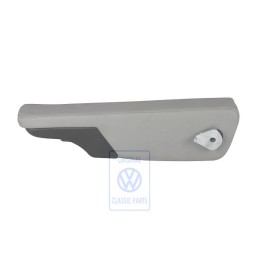 Original VW Armrest Leatherette Flannel Grey - 703883082F 7EJ