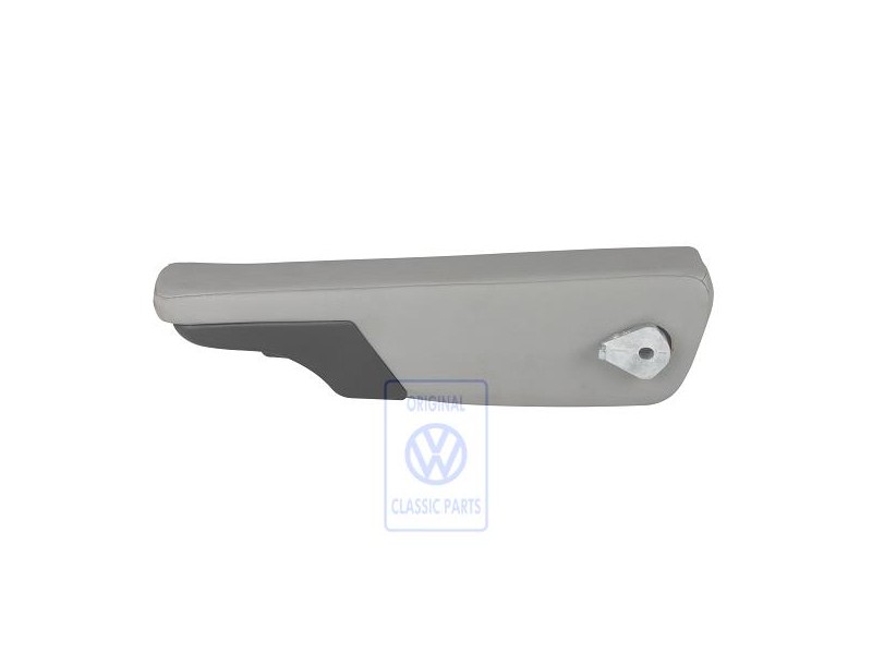 Original VW Armrest Leatherette Flannel Grey - 703883082F 7EJ