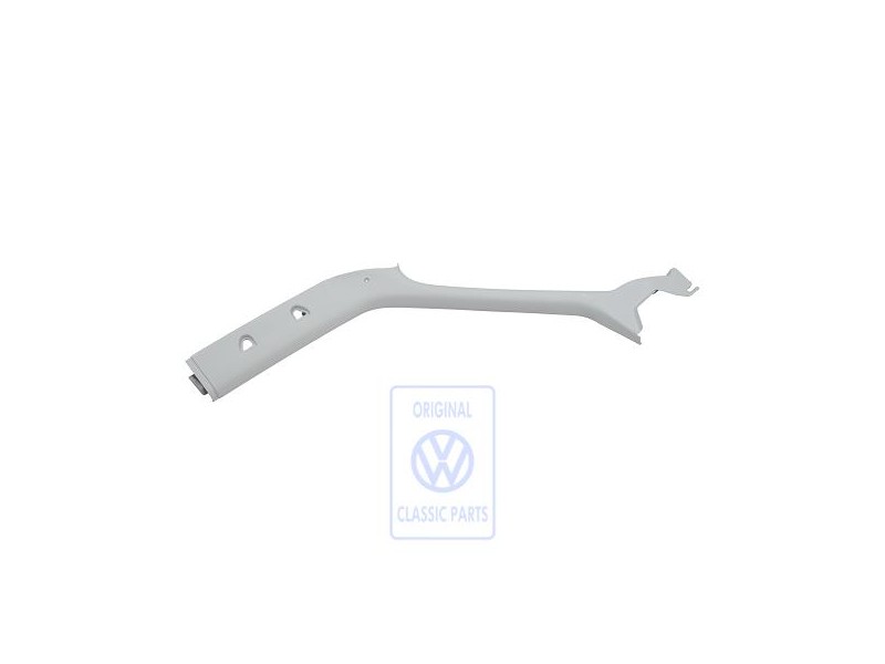 Original VW A-Pillar Trim Pearl Grey - 7D0867233M 2EN