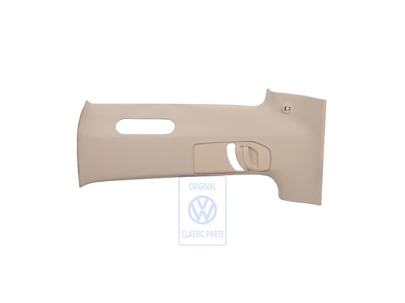 Original VW B-Pillar Trim Light Beige - 7D0867239K 28R