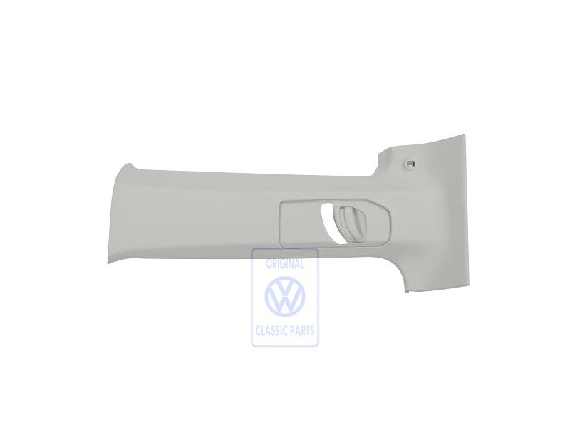 Original VW B-Pillar Trim Pearl Grey - 7D0867239M Y20