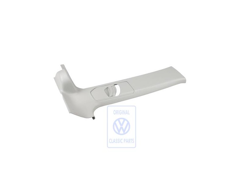 Original VW B-Pillar Trim Pearl Grey - 7D0867240J Y20