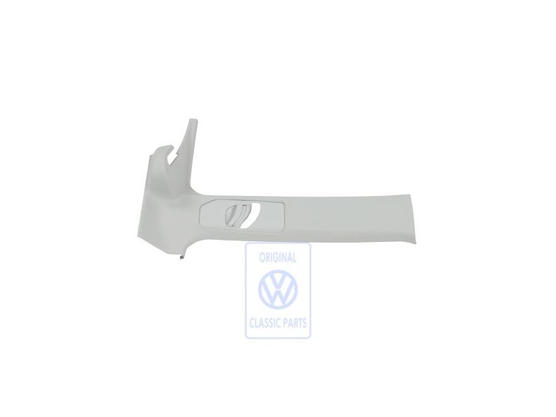 Original VW B-Pillar Trim Pearl Grey - 705867240L 2EN