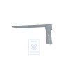Original VW C-Pillar Trim Light Grey - 705867288R 9XK