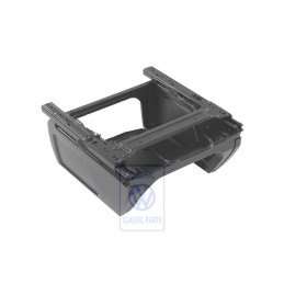 Original VW Seat Frame Black - 7D0881669F 01A