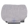 Original VW Head Restraint Cover Cloth Flannel Grey - 7D0881921B EBX
