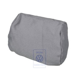 Original VW Head Restraint Cover Cloth Flannel Grey - 7D0881921R 71B