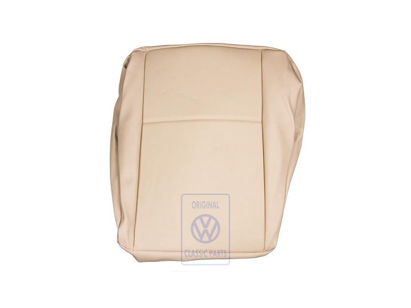 Original VW Seat Cover Leatherette Light Beige - 7D0883405S 5PE