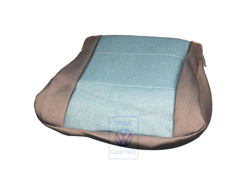 Original VW Seat Covering Fabric Turquoise/Flannel Grey - 7D0883405T MBP