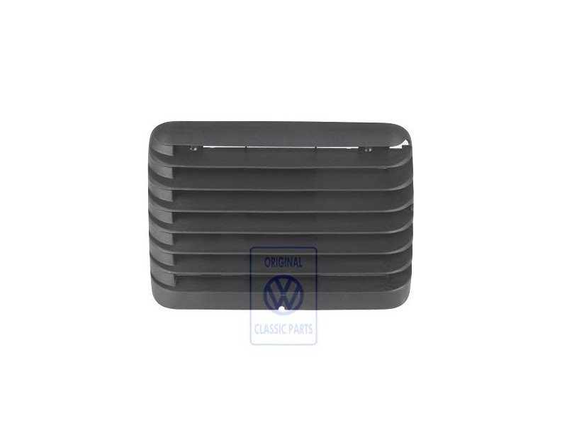 Original VW Air Vent Satin Black - 7D0819111A 01C