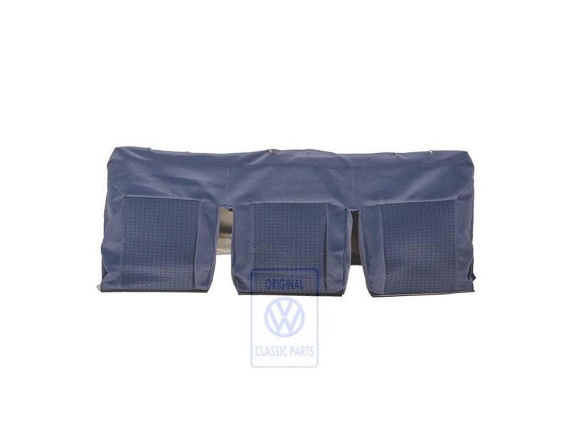 Original VW Backrest Cover Cloth/Leatherette Lagoon - 7D0885805N HQJ