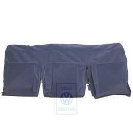 Original VW Backrest Cover Cloth/Leatherette Lagoon - 7D0885805P HQJ