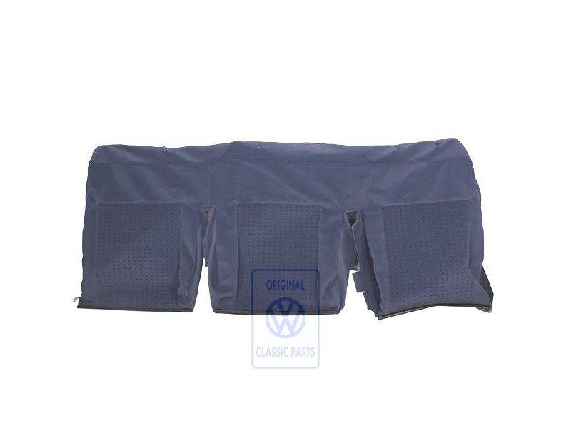 Original VW Backrest Cover Cloth/Leatherette Lagoon - 7D0885805P HQJ