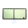 Original VW Complete Sliding Window Satin Black - 7D0847712P 01C