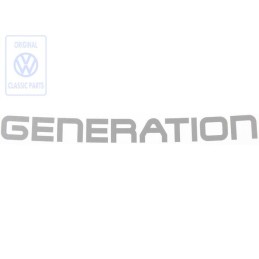 Original VW Film Lettering Diamond-Silver - 7D0854431E 9ZD