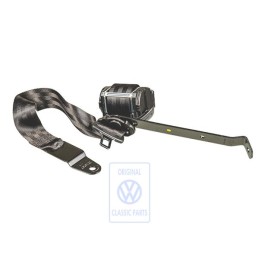 Original VW Three-Point Safety Belt Satin Black - 705857815 01C