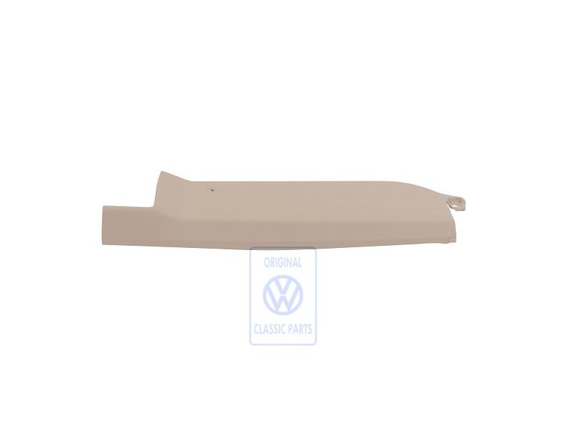 Original VW B-Pillar Trim Light Beige - 7D0867038 Q75