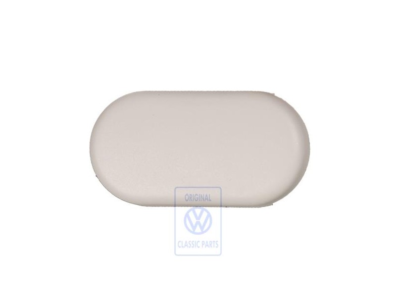 Original VW Cover Cap Pearl Grey - 705858753 Y20