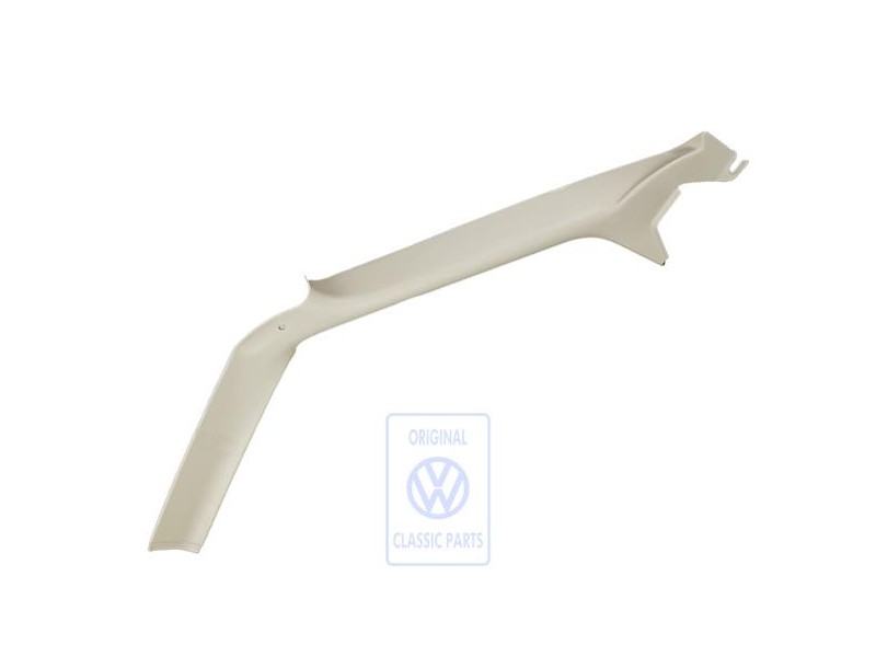 Original VW A-Pillar Trim Pearl Grey - 705867233 Y20