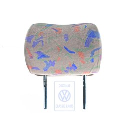 Original VW Head Restraint Cover Cloth Light Beige - 7D0881921 EJM