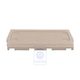 Original VW Backrest Cover Light Beige - 7D0883943 Q75