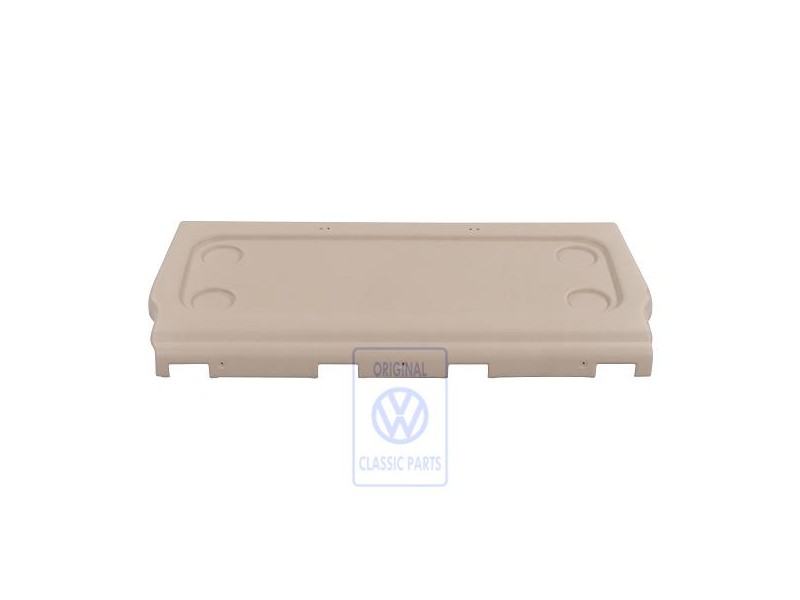 Original VW Backrest Cover Light Beige - 7D0883943 Q75