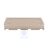 Original VW Backrest Cover Light Beige - 7D0883943 Q75